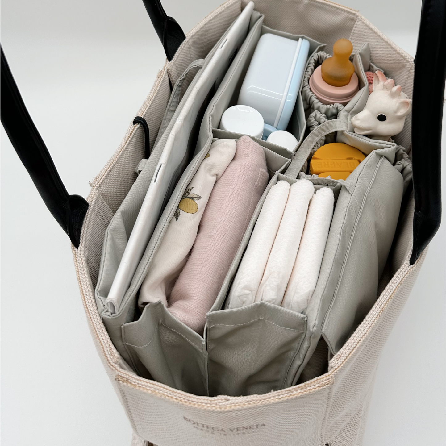 Classic Wickeltasche M Grey & Solo Hook Grey Bundle