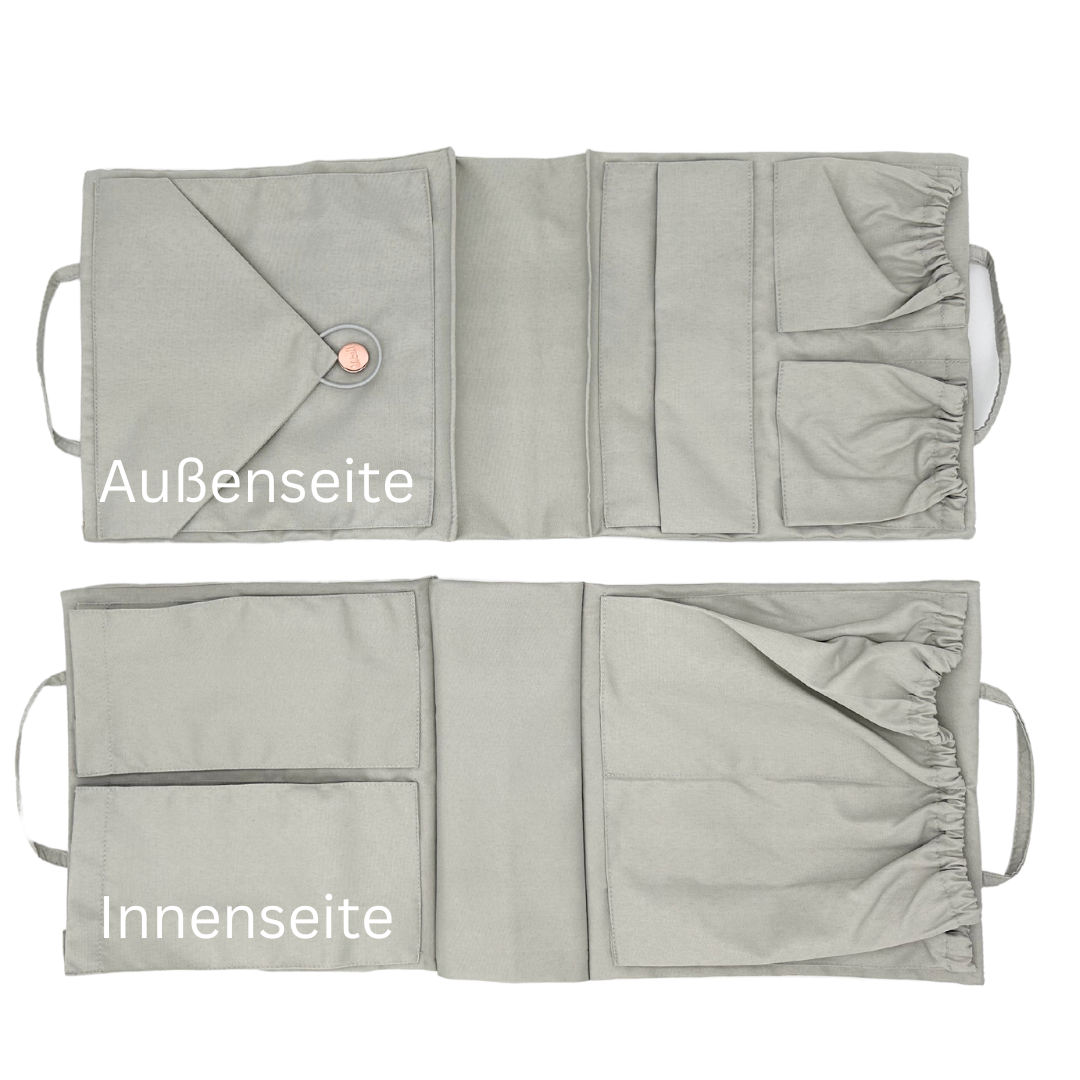 Pack Sac à Couches Pico S Gris &amp; Solo Hook Gris