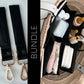 Classic Wickeltasche M Black & Solo Hook Black Bundle
