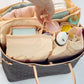 Granda Wickeltasche L Beige & Dopi Hook Brown Bundle