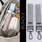 Classic Wickeltasche M Grey & Solo Hook Grey Bundle