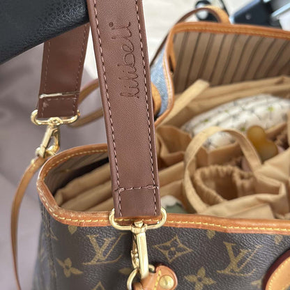 Granda Diaper Bag L Beige &amp; Dopi Hook Brown Bundle