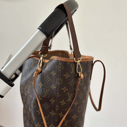Granda Diaper Bag L Beige &amp; Dopi Hook Brown Bundle